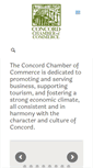 Mobile Screenshot of concordchamberofcommerce.org
